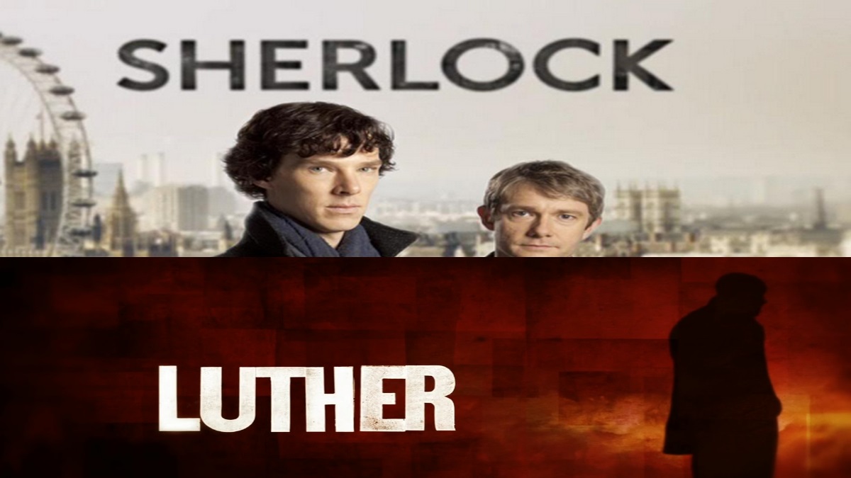 SHERLOCK & LUTHER: DUE SERIE TV INGLESI, CON DUE DETECTIVE MOLTO